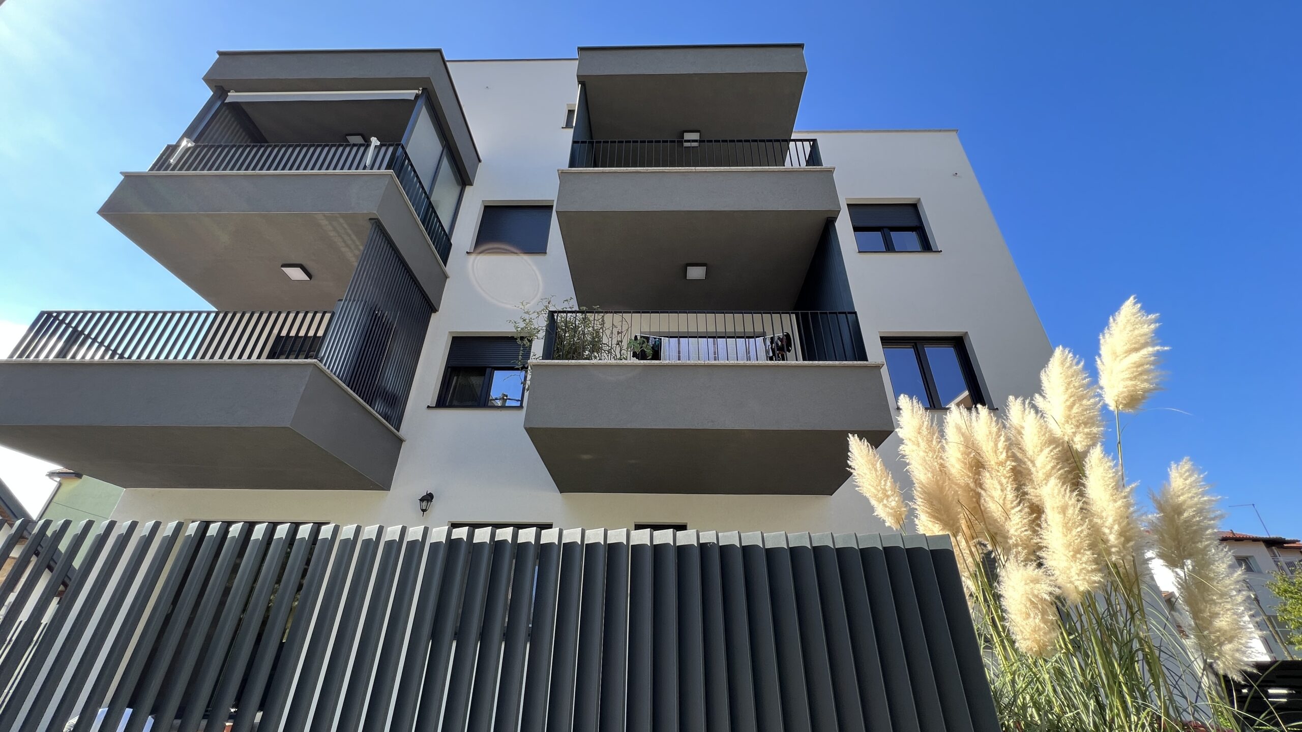 Exterior facade detail